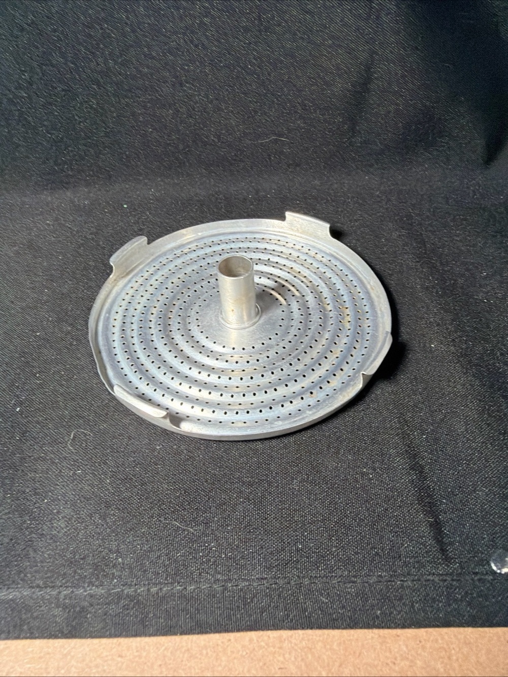 PYREX FLAMEWARE 7756 - 6 Cup Bottom Glass Bowl Strainer Only!